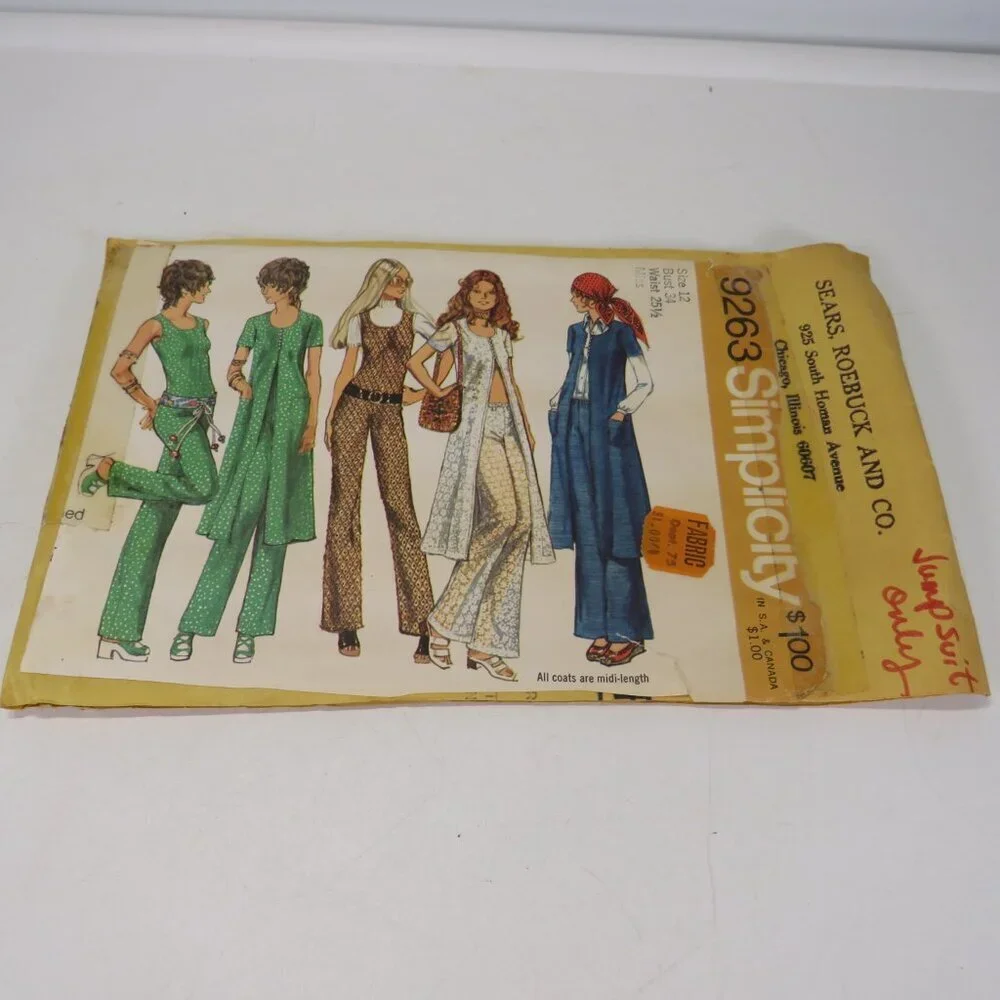 Simplicity 9263 sewing
